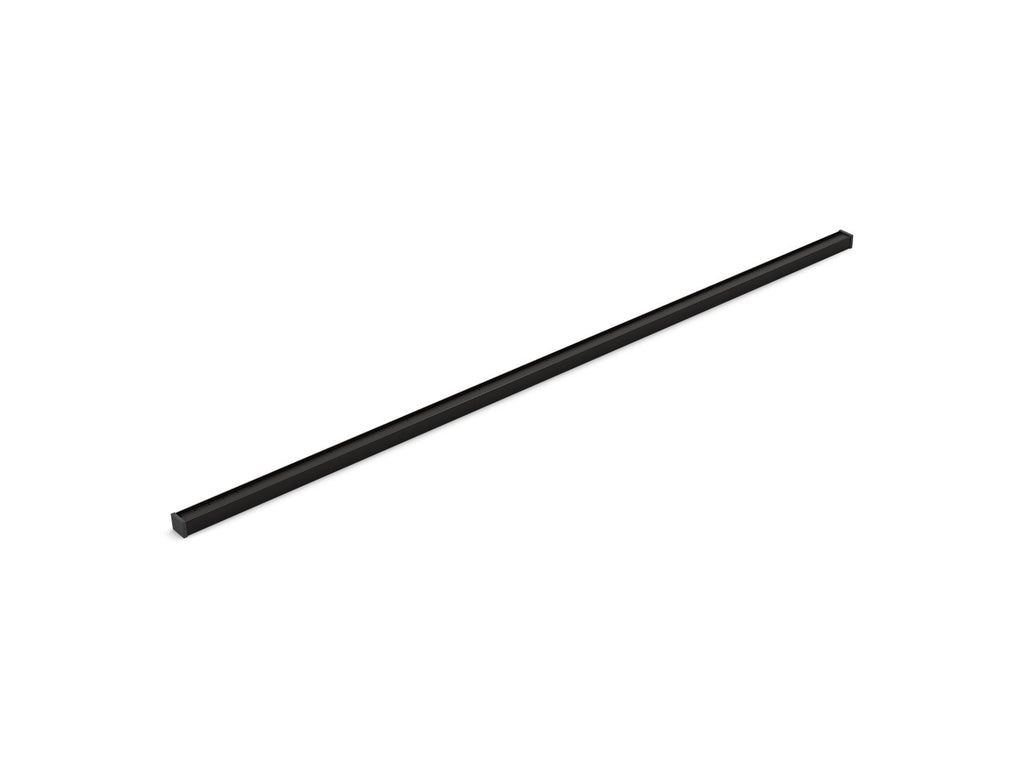 KOHLER K-80652-BL 1-1/4" X 60" Linear Drain Grate With Tile-In Panel - Matte Black