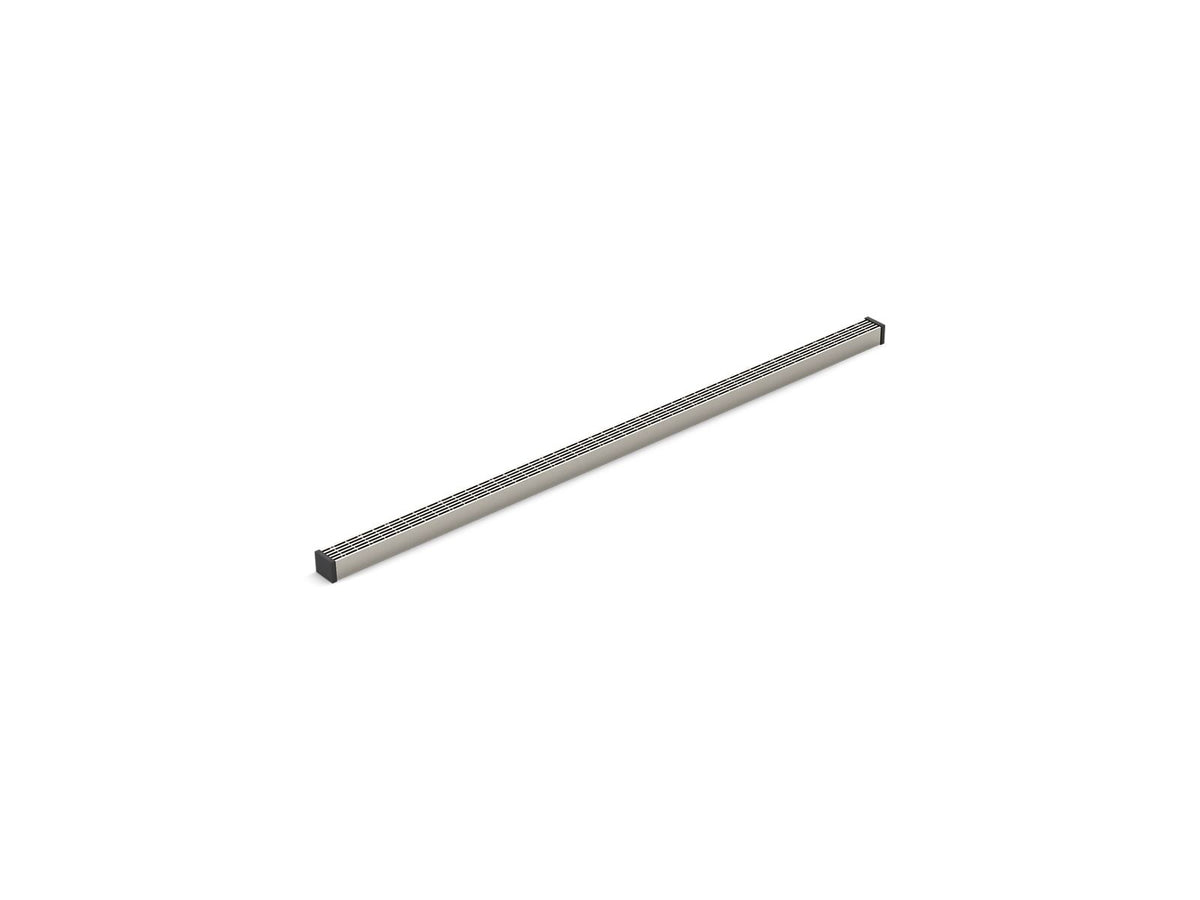 KOHLER K-80656-BNK 1-1/4" X 36" Linear Drain Grate With Lattice Pattern - Anodized Brushed Nickel