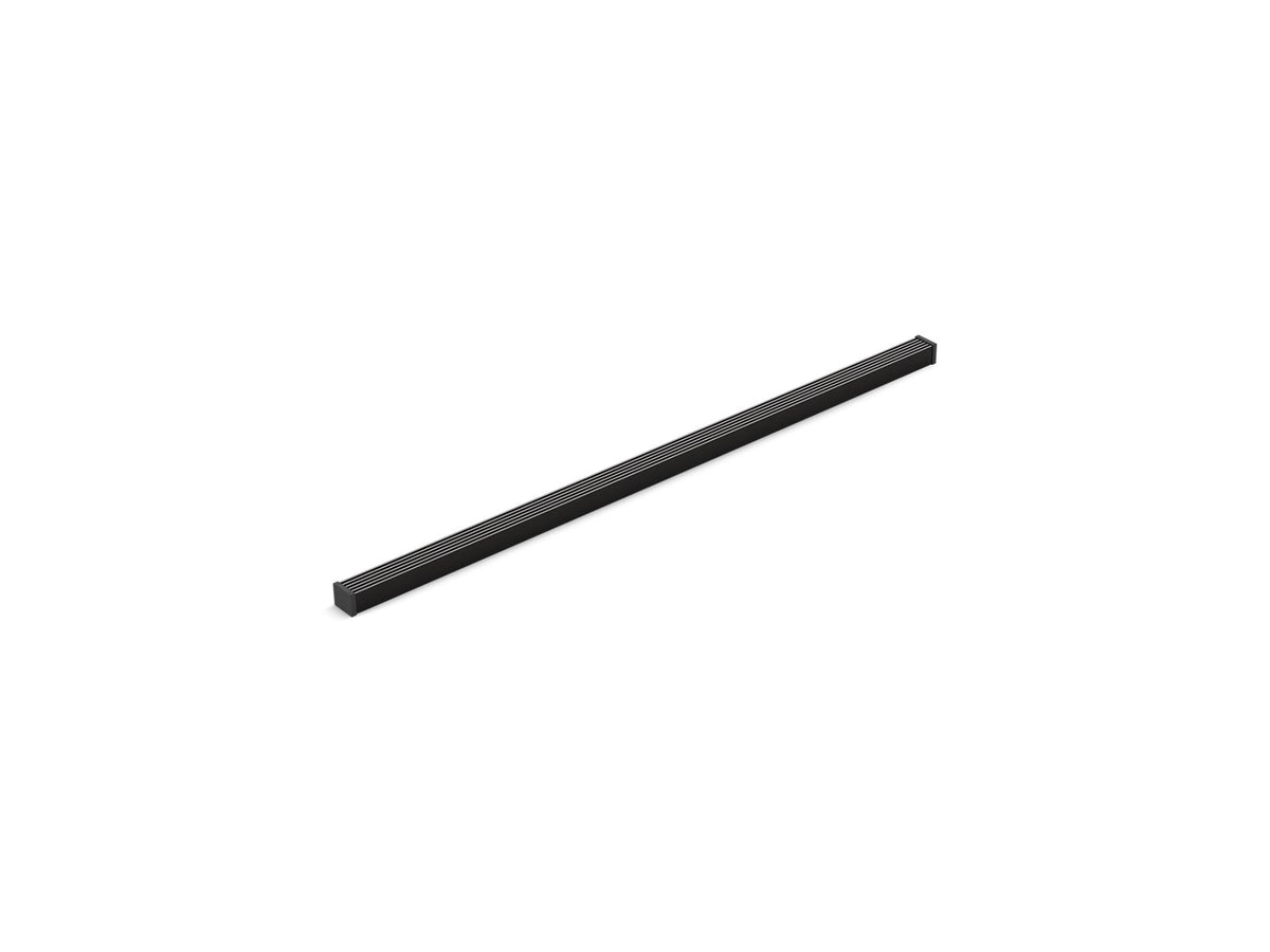 KOHLER K-80656-BL 1-1/4" X 36" Linear Drain Grate With Lattice Pattern - Matte Black
