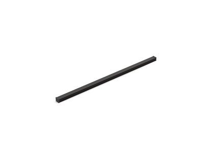 KOHLER K-80656-BL 1-1/4" x 36" linear drain grate with lattice pattern - Matte Black