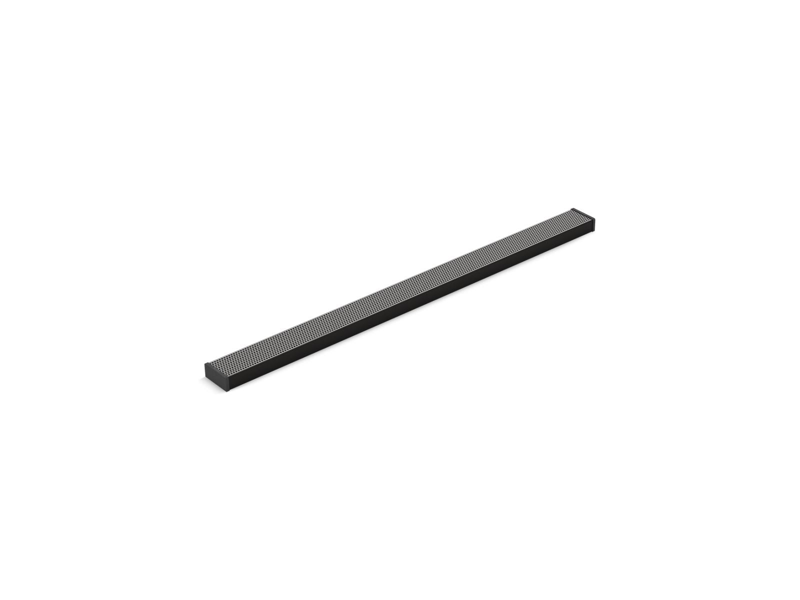 KOHLER K-80659-BL 2-1/2" X 36" Linear Drain Grate With Perforated Pattern - Matte Black
