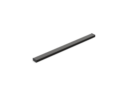 KOHLER K-80659-BL 2-1/2" x 36" linear drain grate with perforated pattern - Matte Black