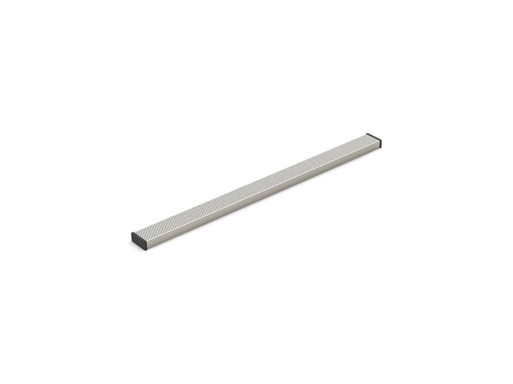 KOHLER K-80659-BNK 2-1/2" X 36" Linear Drain Grate With Perforated Pattern - Anodized Brushed Nickel