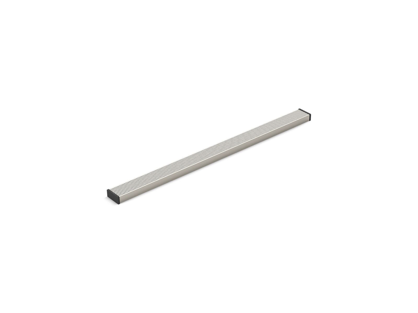 KOHLER K-80659-BNK 2-1/2" X 36" Linear Drain Grate With Perforated Pattern - Anodized Brushed Nickel
