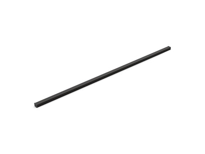 KOHLER K-80658-BL 1-1/4" x 60" linear drain grate with lattice pattern - Matte Black