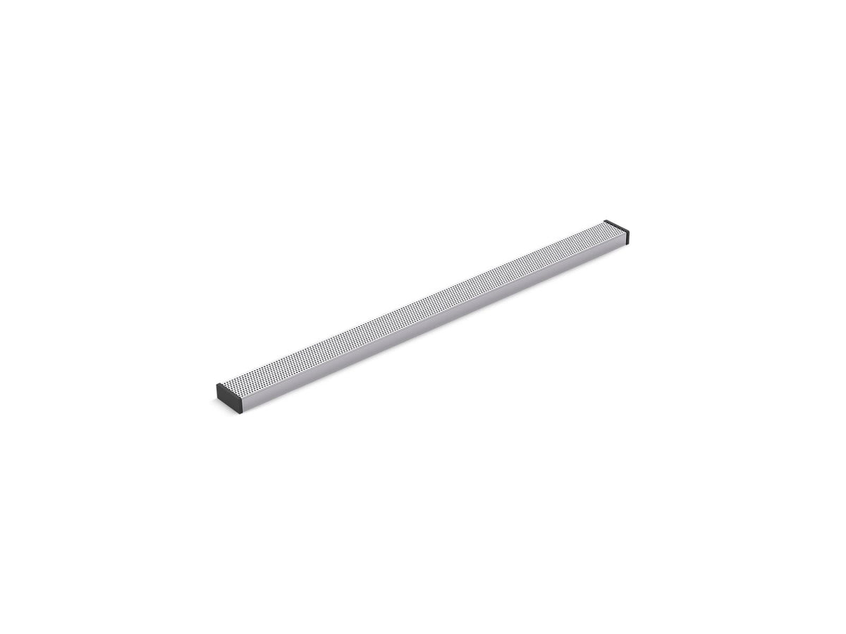 KOHLER K-80659-BL 2-1/2" X 36" Linear Drain Grate With Perforated Pattern - Matte Black
