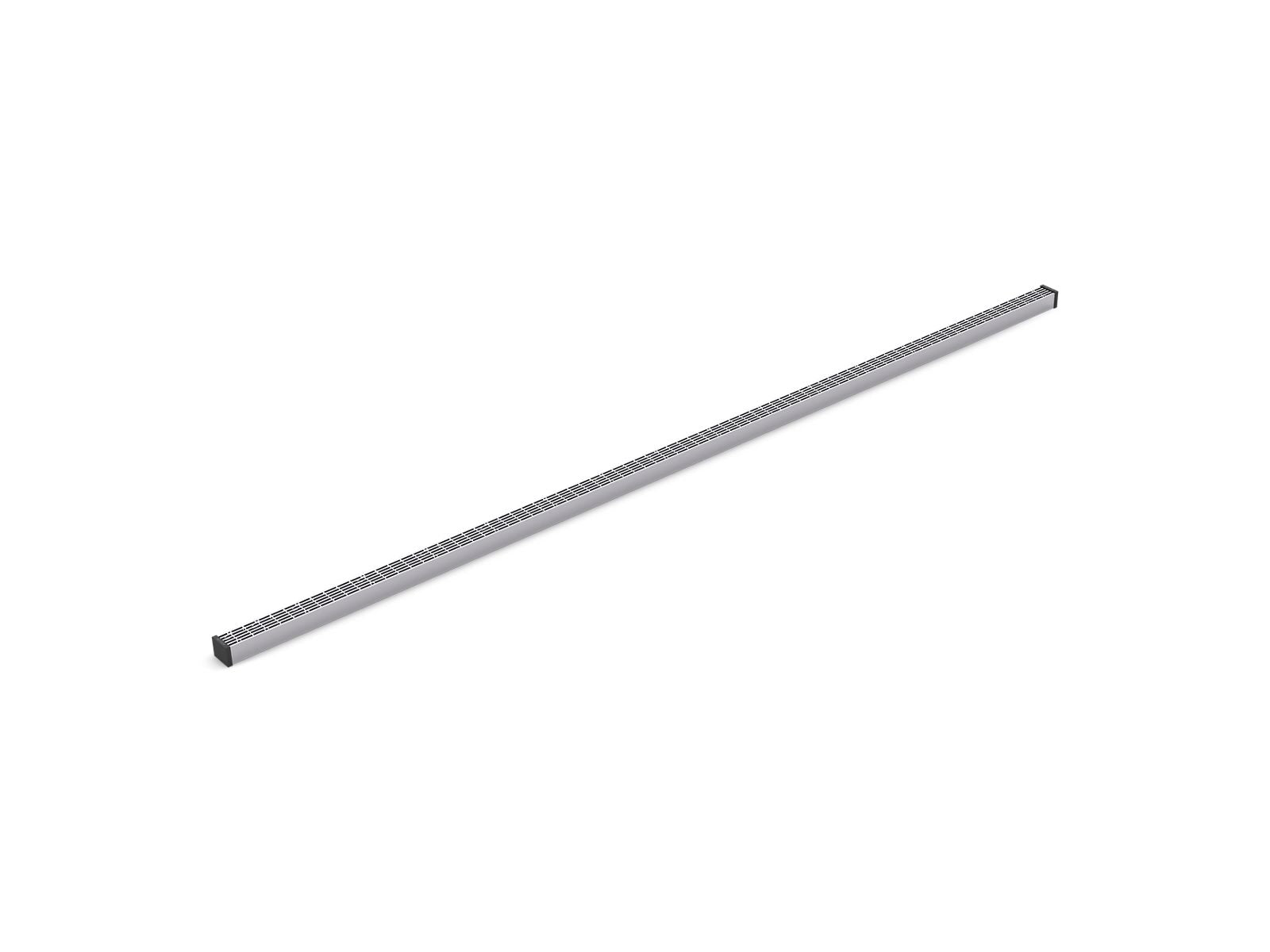 KOHLER K-80658-SH 1-1/4" X 60" Linear Drain Grate With Lattice Pattern - Bright Silver