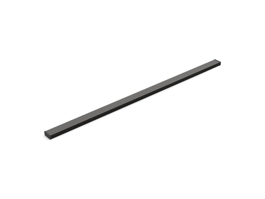 KOHLER K-80661-BL 2-1/2" x 60" linear drain grate with perforated pattern - Matte Black