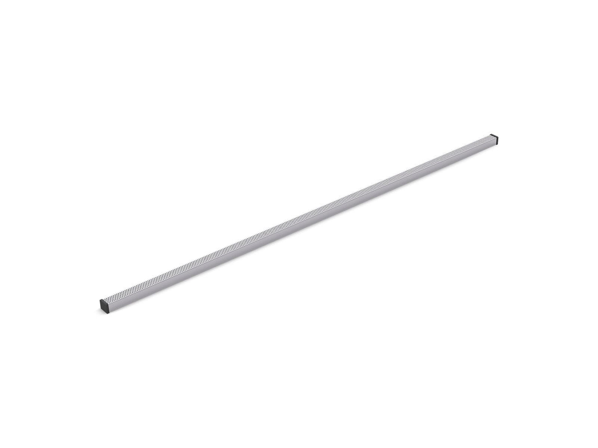 KOHLER K-80664-SH 1-1/4" X 60" Linear Drain Grate With Perforated Pattern - Bright Silver