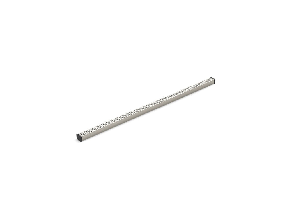 KOHLER K-80662-BNK 1-1/4" X 36" Linear Drain Grate With Perforated Pattern - Anodized Brushed Nickel