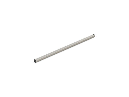 KOHLER K-80662-BNK 1-1/4" x 36" linear drain grate with perforated pattern - Anodized Brushed Nickel