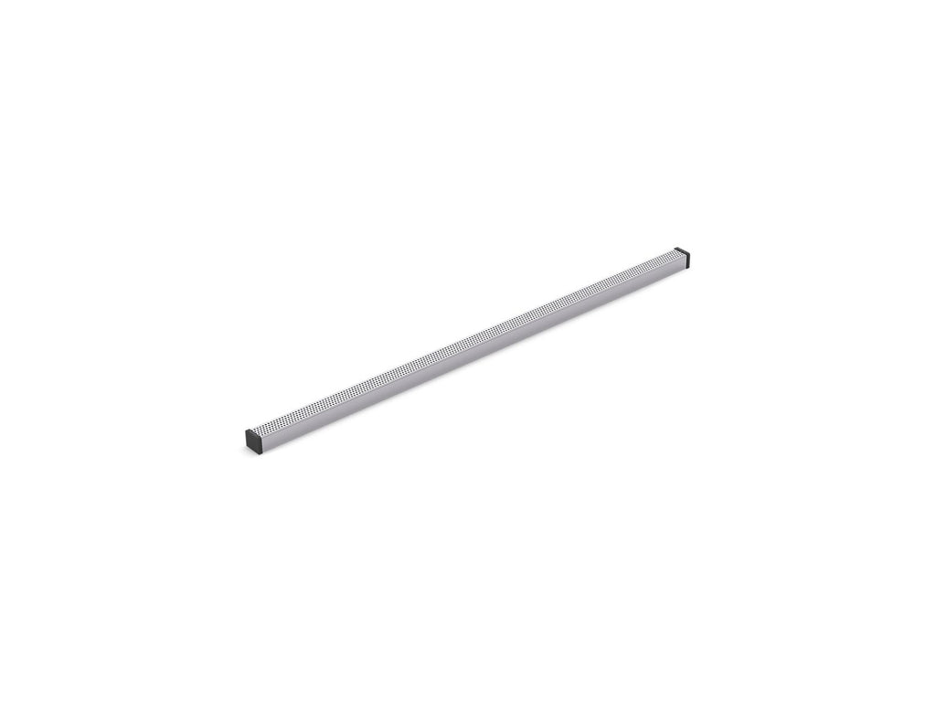 KOHLER K-80662-BL 1-1/4" X 36" Linear Drain Grate With Perforated Pattern - Matte Black