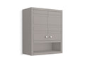 KOHLER K-33528-ASB-1WT Helst 24" X 28" Wall Cabinet In Mohair Grey