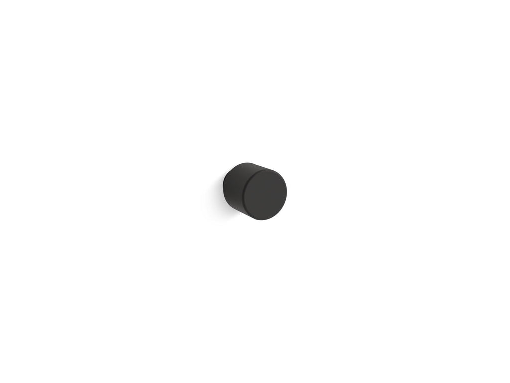 KOHLER K-33529-BL Helst Cabinet Knob - Matte Black