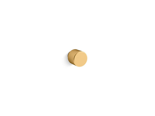 KOHLER K-33529-2MB Helst Cabinet Knob In Vibrant Brushed Moderne Brass