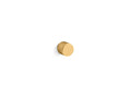 KOHLER K-33529-2MB Helst Cabinet Knob - Vibrant Brushed Moderne Brass