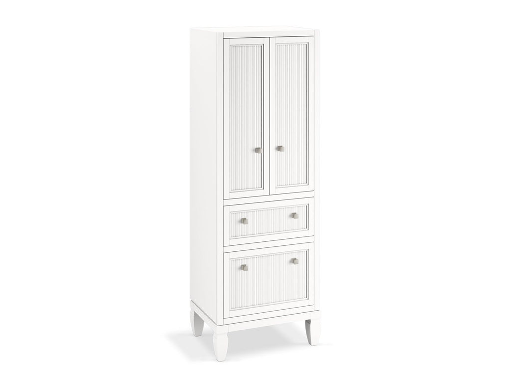 KOHLER K-33540-ASB-0 Hearthaven 24" X 70" Linen Tower - White