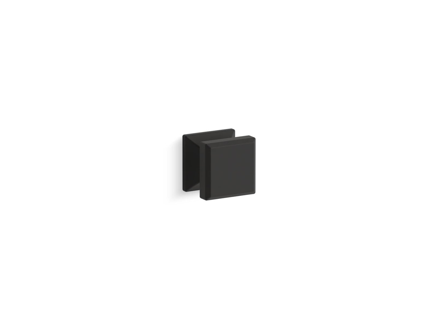 KOHLER K-33534-BL Beauxline Cabinet Knob In Matte Black