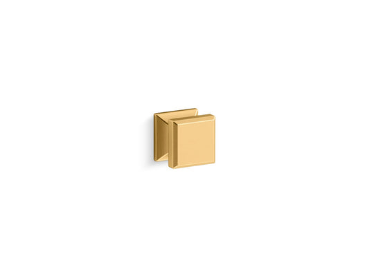 KOHLER K-33534-2MB Beauxline Cabinet Knob In Vibrant Brushed Moderne Brass