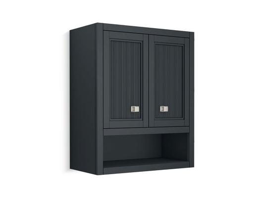 KOHLER K-33541-ASB-1WX Hearthaven 24" x 28" wall cabinet - Slate Grey