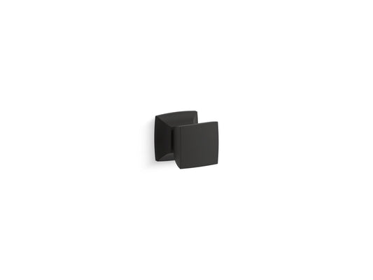 KOHLER K-33542-BL Hearthaven Cabinet knob - Matte Black