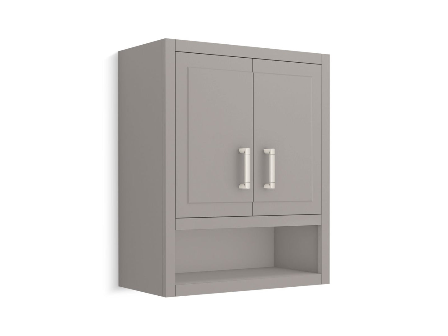 KOHLER K-33557-ASB-1WT Seer 24" x 28" wall cabinet - Mohair Grey