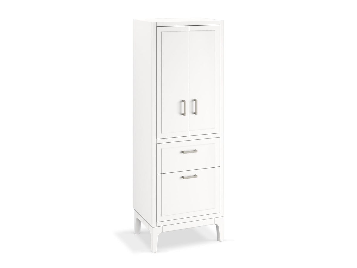 KOHLER K-33556-ASB-0 Seer 24" X 70" Linen Tower - White