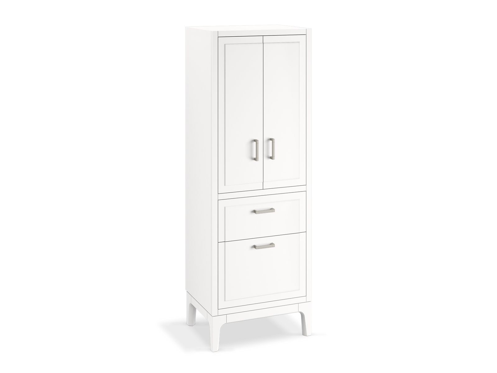 KOHLER K-33556-ASB-0 Seer 24" X 70" Linen Tower - White