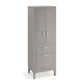 KOHLER K-33556-ASB-1WT Seer 24" X 70" Linen Tower In Mohair Grey