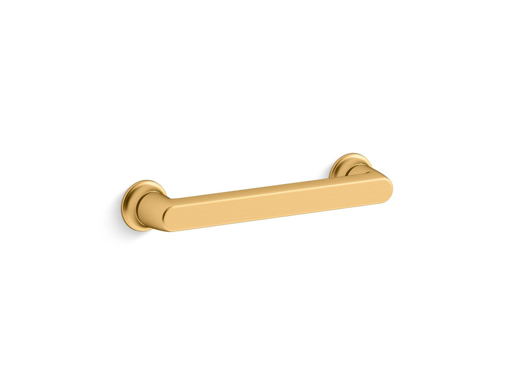 KOHLER K-33584-2MB Winnow 4" Cabinet Pull - Vibrant Brushed Moderne Brass