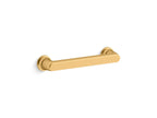 KOHLER K-33584-2MB Winnow 4" Cabinet Pull - Vibrant Brushed Moderne Brass