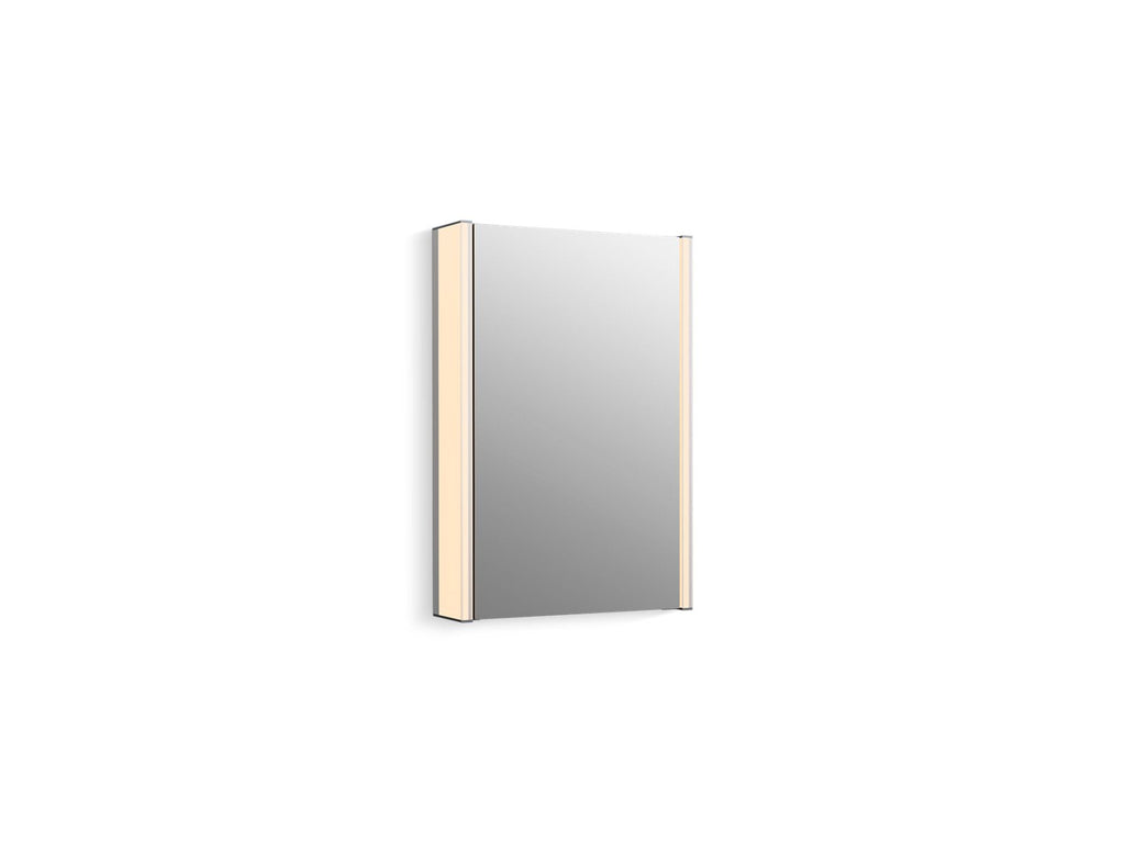 KOHLER K-81144-SLE-DA1 Maxstow 17" X 24" Lighted Medicine Cabinet - Dark Anodized Aluminum