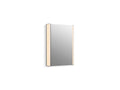 KOHLER K-81144-SLE-DA1 Maxstow 17" X 24" Lighted Medicine Cabinet - Dark Anodized Aluminum