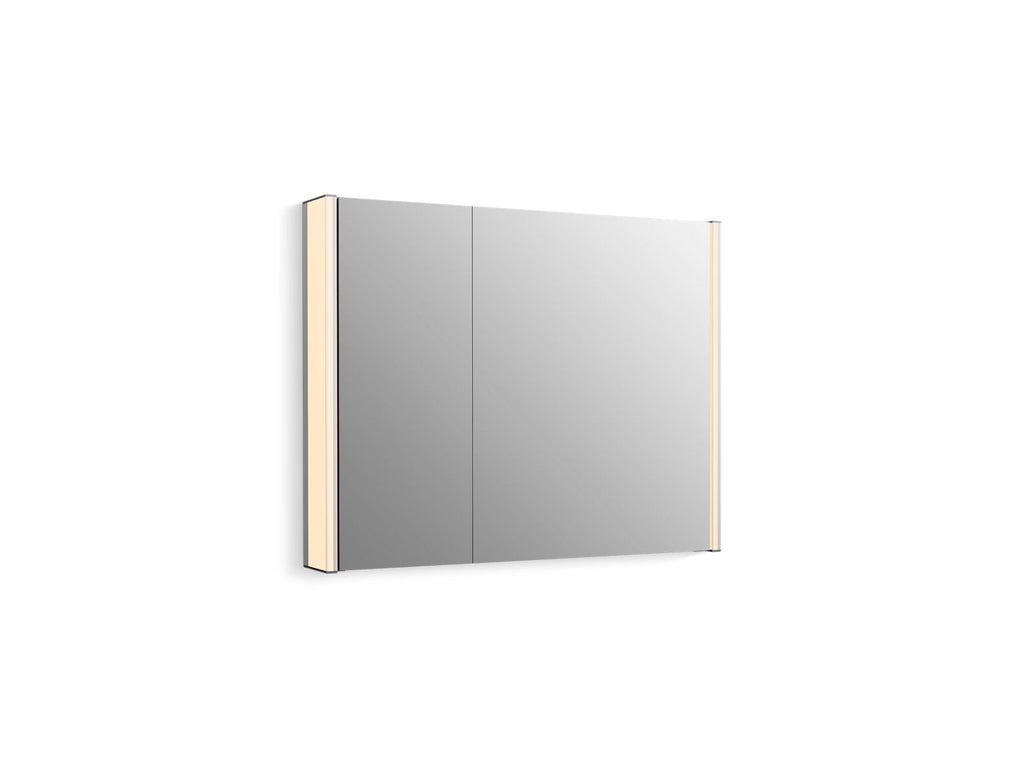 KOHLER K-81146-SLE-DA1 Maxstow 32" X 24" Lighted Medicine Cabinet - Dark Anodized Aluminum