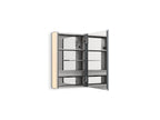 KOHLER K-81144-SLE-DA1 Maxstow 17" X 24" Lighted Medicine Cabinet - Dark Anodized Aluminum