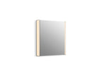 KOHLER K-81145-SLE-DA1 Maxstow 22" X 24" Lighted Medicine Cabinet - Dark Anodized Aluminum