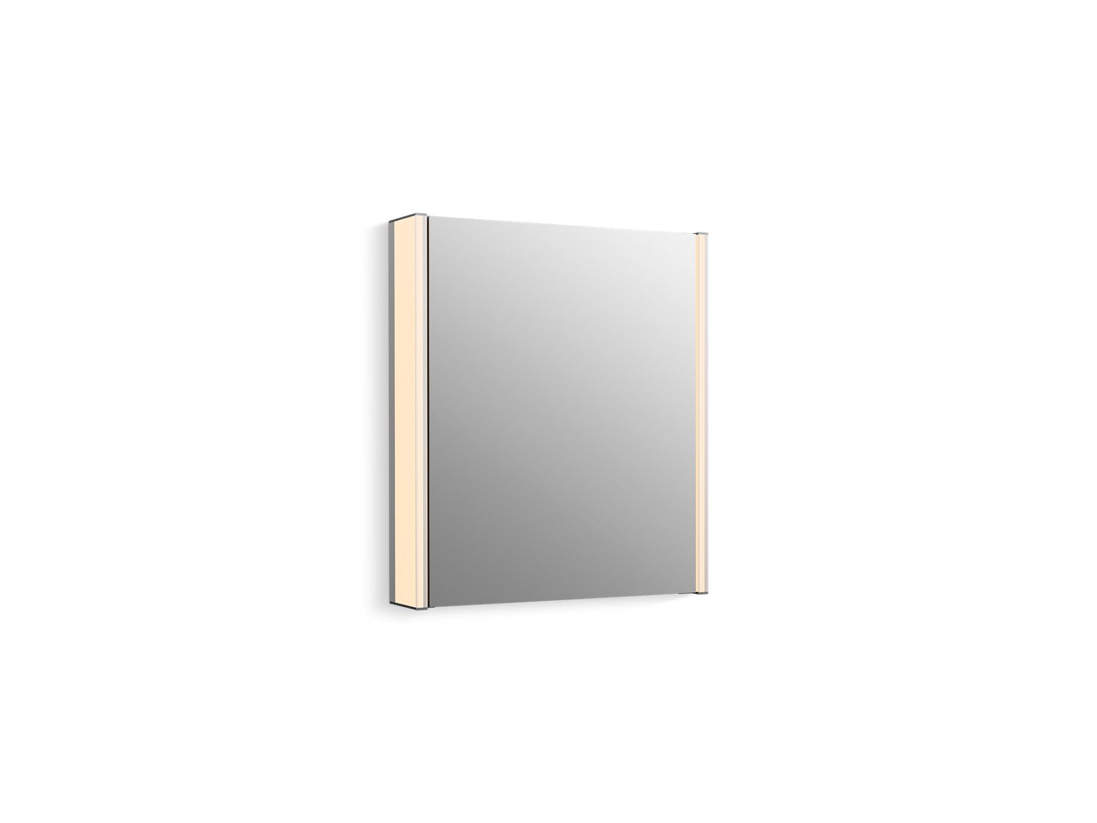 KOHLER K-81145-SLE-DA1 Maxstow 22" X 24" Lighted Medicine Cabinet - Dark Anodized Aluminum