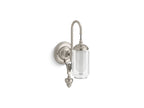 KOHLER K-72581-BNL Artifacts One-Light Adjustable Sconce - Brushed Nickel