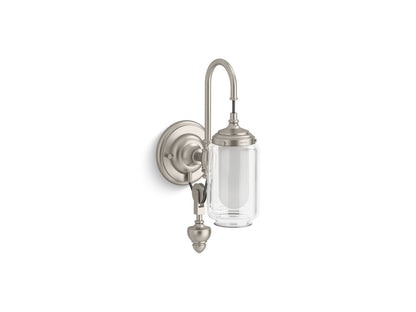 KOHLER K-72581-BNL Artifacts One-light adjustable sconce - Brushed Nickel