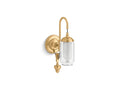 KOHLER K-72581-2GL Artifacts One-Light Adjustable Sconce - Brushed Moderne Brass