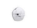 KOHLER K-T27040-3-CP Occasion Mastershower Temperature Control Valve Trim With Cross Handle - Polished Chrome