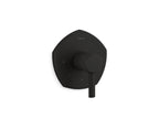 KOHLER K-T27040-4-BL Occasion Mastershower Temperature Control Valve Trim With Lever Handle - Matte Black