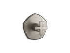 KOHLER K-T27040-3-BN Occasion Mastershower Temperature Control Valve Trim With Cross Handle - Vibrant Brushed Nickel
