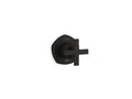 KOHLER K-T27041-3-BL Occasion Mastershower Volume Control Valve Trim With Cross Handle - Matte Black