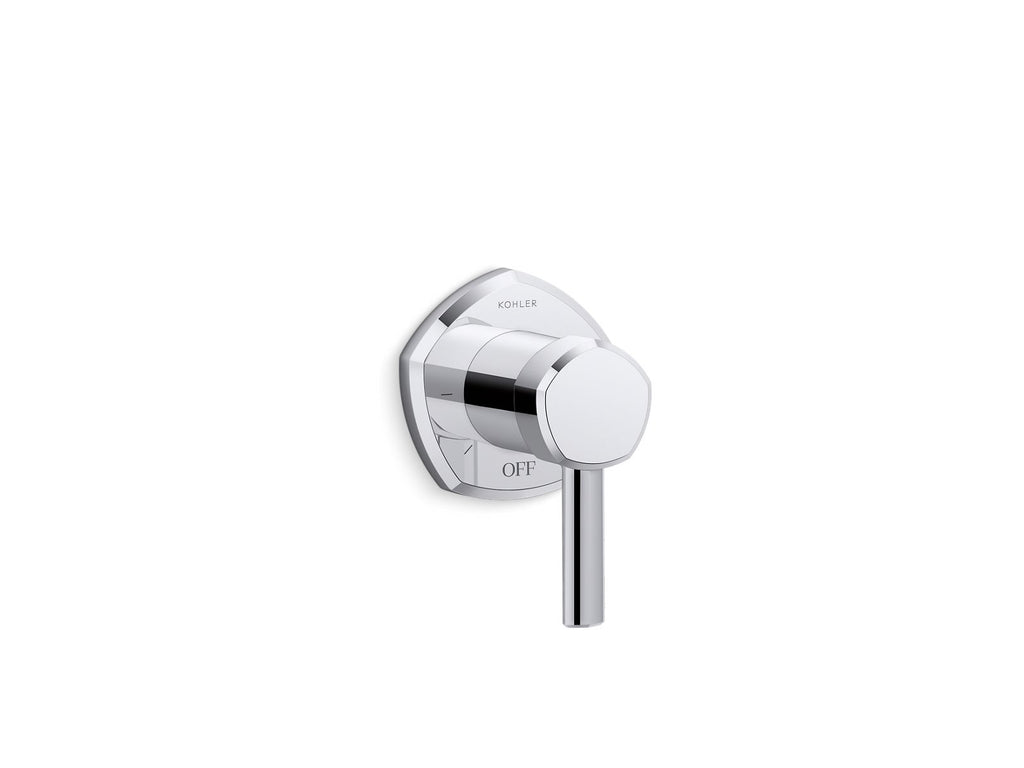 KOHLER K-T27041-4-CP Occasion Mastershower Volume Control Valve Trim With Lever Handle - Polished Chrome