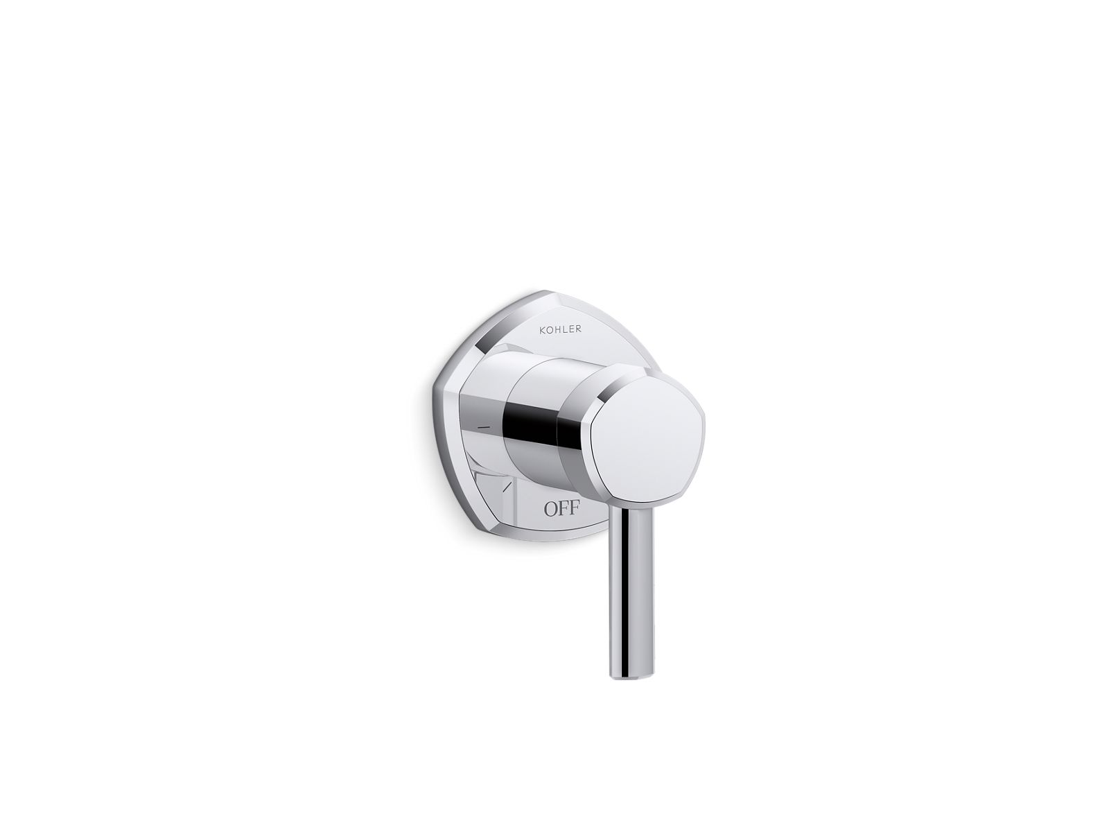 KOHLER K-T27041-4-CP Occasion Mastershower Volume Control Valve Trim With Lever Handle - Polished Chrome