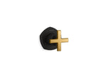KOHLER K-T27042-3-BMB Occasion Mastershower Transfer Valve Trim With Cross Handle - Matte Black With Brushed Moderne Brass