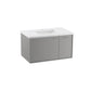 KOHLER K-99543-R-1WT Jute 36" Wall-Hung Bathroom Vanity Cabinet In Mohair Grey