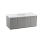 KOHLER K-99544-1WT Jute 48" Wall-Hung Bathroom Vanity Cabinet In Mohair Grey