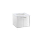 KOHLER K-99539-1WA Jute 24" Wall-Hung Bathroom Vanity Cabinet In Linen White